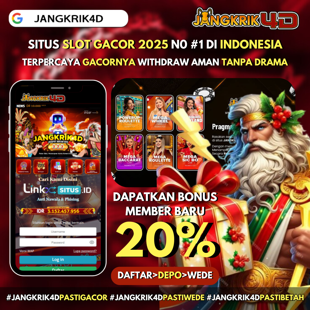 JANGKRIK4D : situs judi Slot Demo gampang menang